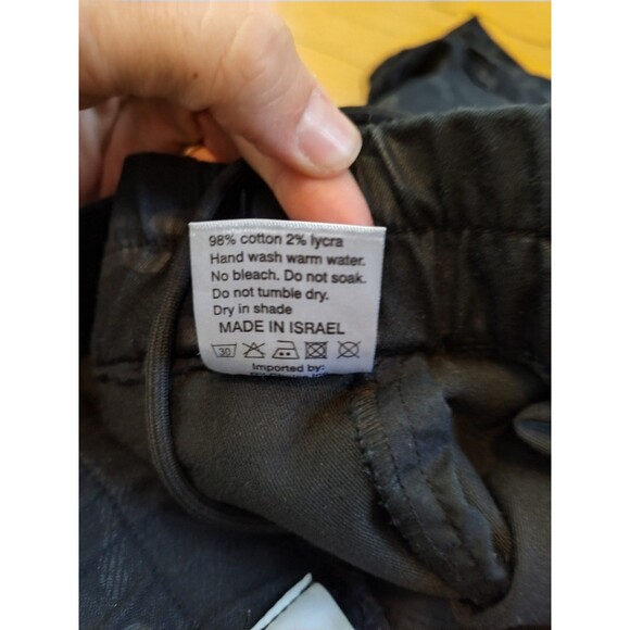 Bevy Flog Shely Jogger Pants Womens Size 30 Blue Camouflage Drawstring - Picture 9 of 10